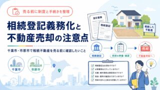 相続登記義務化と不動産売却の注意点｜千葉市・市原市で相続不動産を売る前に確認したいこと