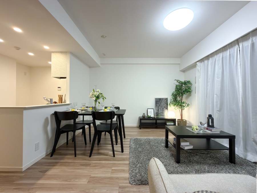 新規リフォーム工事完了。エクセレントシティ蘇我1階3,948万円。仲介手数料0円。