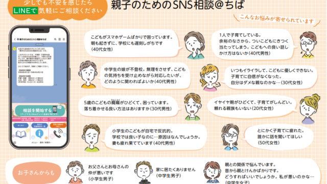 親子のためのSNS相談＠ちば