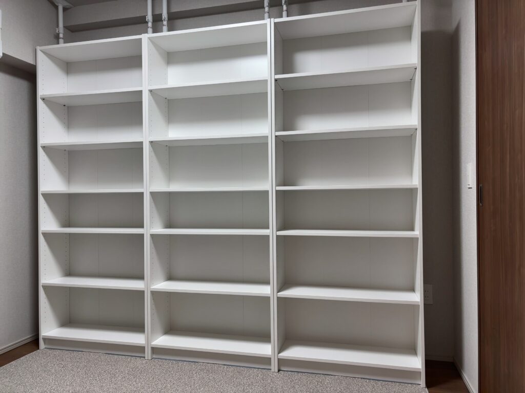 IKEAの本棚BILLYを購入しました