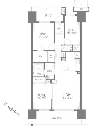 [仲介手数料0円]新規リフォーム工事完成済｜シーブレス7階4,599万円（税込）