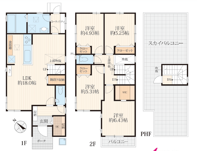 市原市八幡新築戸建3999万円間取り。仲介手数料無料。