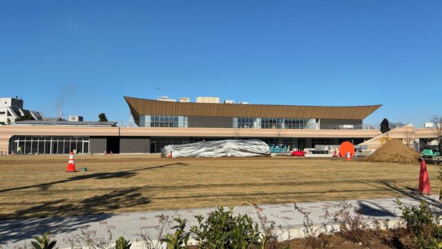 (仮称)八幡宿駅西口複合施設　建設工事の進捗状況