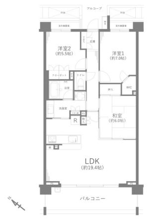 【仲介手数料0円】The NOBUTO HILLS FOREST COURT3階｜4,899万円
新規リフォーム物件・専有面積82.60㎡