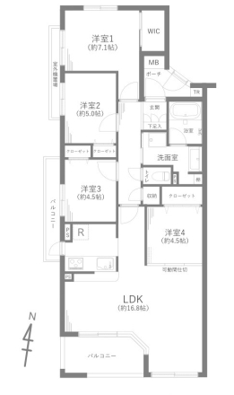 【仲介手数料0円】アールヴェール荻窪北1階｜7,699万円