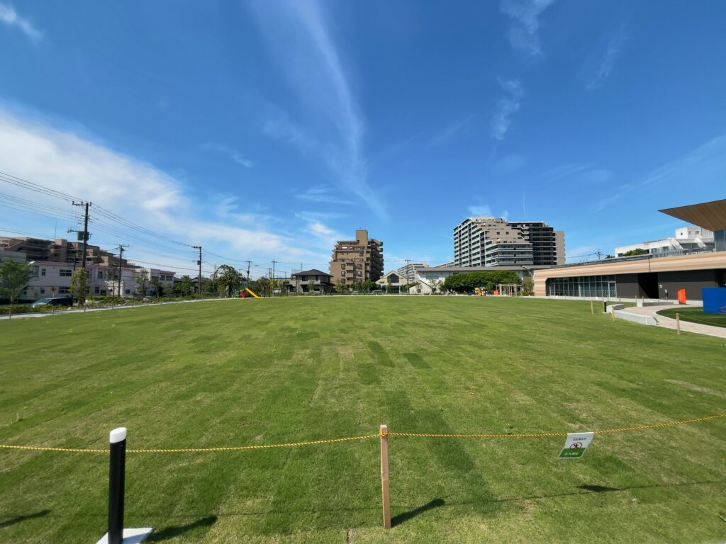 市原市公園紹介③はらっぱ広場(市原市八幡総合市民センター「やわたパレット」内)