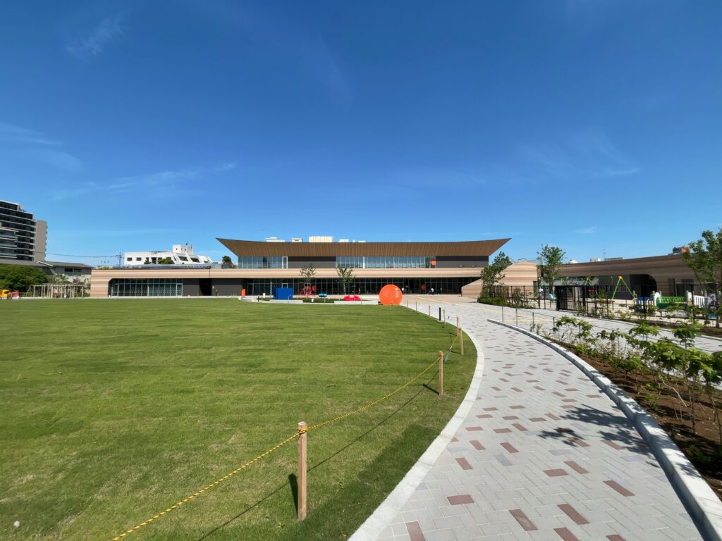 市原市公園紹介③はらっぱ広場(市原市八幡総合市民センター「やわたパレット」内)