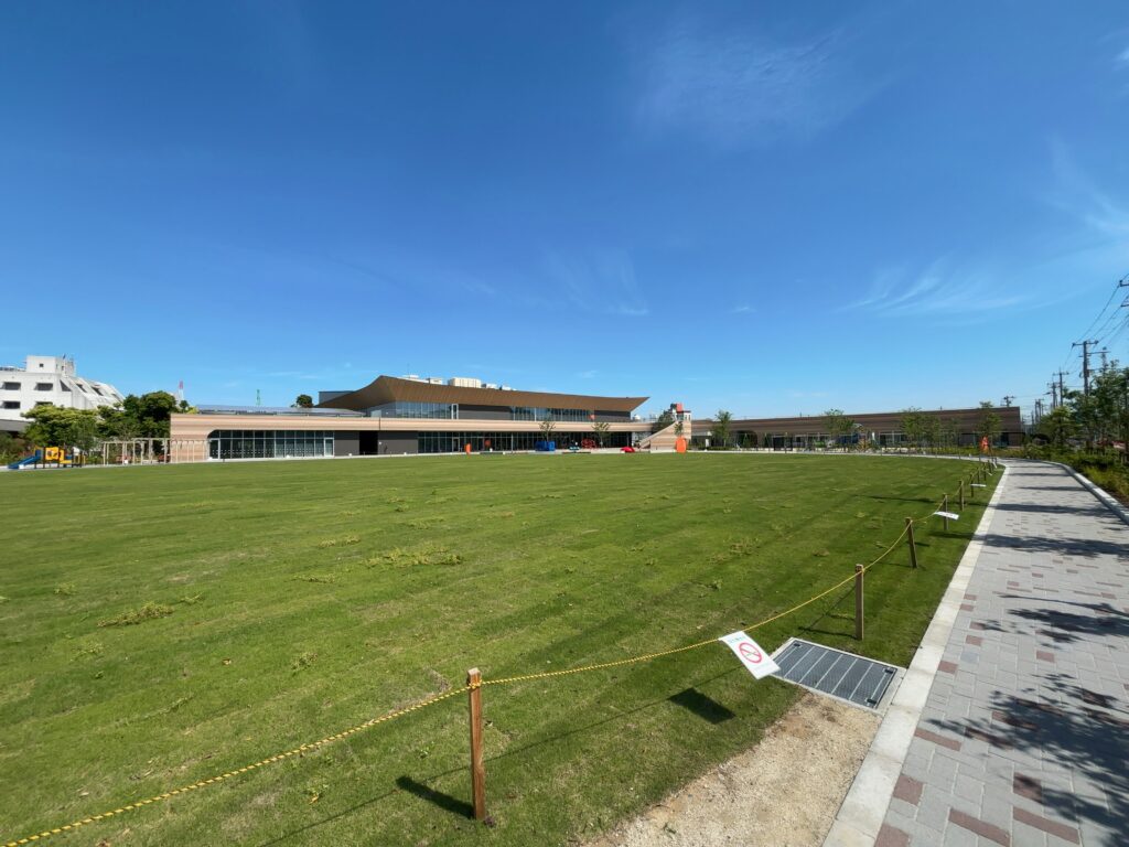 市原市公園紹介③はらっぱ広場(市原市八幡総合市民センター「やわたパレット」内)