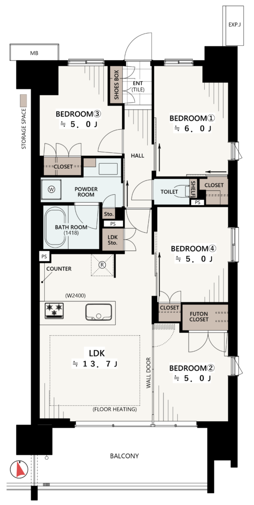 【仲介手数料0円】プレミスト船橋塚田B棟11階｜6,499万円
