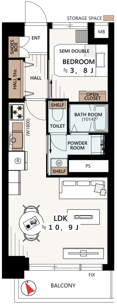 【仲介手数料0円】西船橋永谷マンシヨン1階｜1,480万円