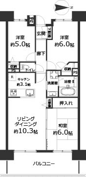 【仲介手数料0円】ライオンズステージ大島ウエストアクエア2階|5,780万円