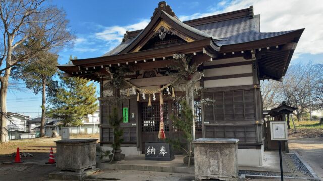 市原市神社紹介｜上下諏訪神社