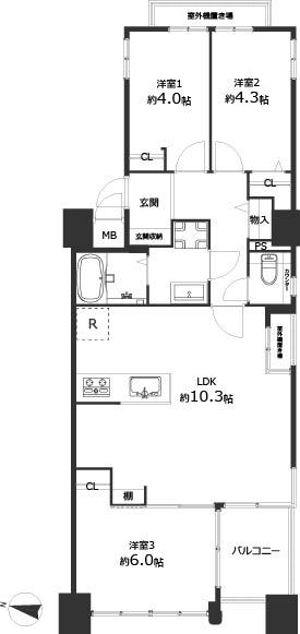 【仲介手数料0円】新規内装リフォーム物件｜千葉本町スカイマンション9階｜2,980万円