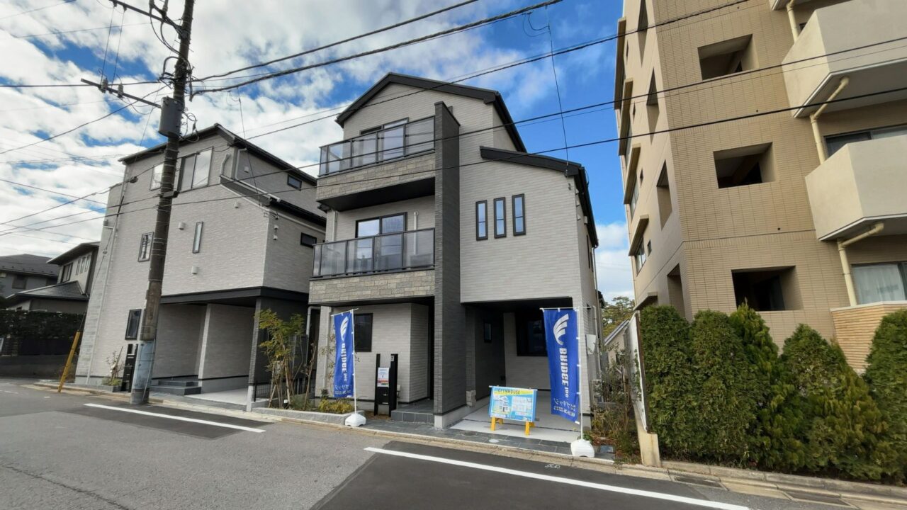 【仲介手数料0円】千葉市稲毛区稲毛東2丁目新築戸建3棟｜5,180万円～5,880万円