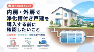 内房・外房で浄化槽付き戸建を購入する前に確認したいこと｜法定検査・保守点検・清掃の違いを解説