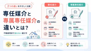 専任媒介と専属専任媒介の違いとは？不動産売却で迷わない選び方