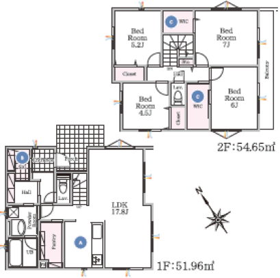 【葛城中学校徒歩1分】千葉市中央区葛城2丁目戸建(築後未入居)全2棟