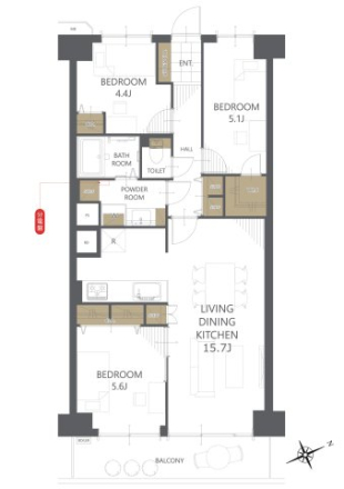 【リノベーションマンション】薬園台サニーハイツ1階1,890万円|初めてのマイホームに最適な価格帯と安心の住環境