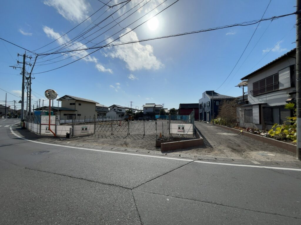 薬湯市原店の近くに賃貸アパート建設中