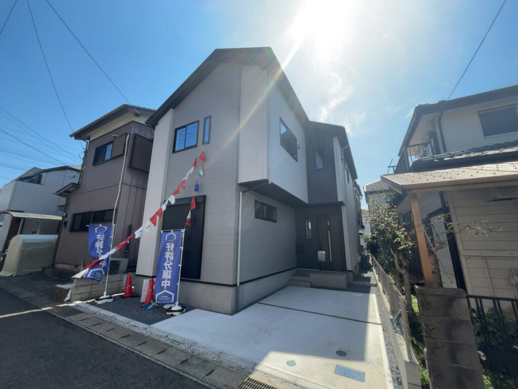 千葉市中央区鵜の森町新築戸建の外観