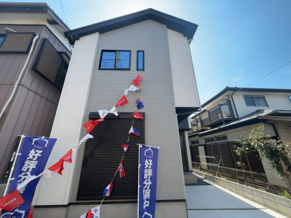 千葉市中央区鵜の森町新築戸建の外観