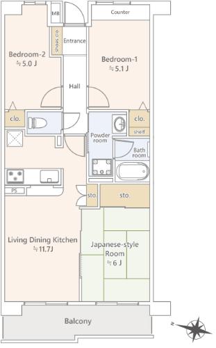 【リフォームマンション】コスモ船橋滝不動1階|2,080万円