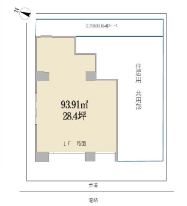 【フリーレント2ヶ月の貸店舗】コモド千葉栄町101号室|家賃326,700円