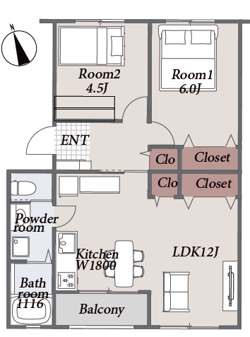 【リノベーションマンション】カミュ祐光苑A棟1階|1,490万円