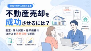 不動産売却を成功させるには？査定・媒介契約・売却価格の決め方を実務目線で解説