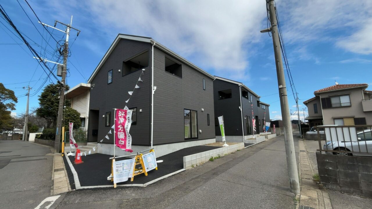 【葛城中学校徒歩4分】千葉市中央区葛城2丁目新築戸建｜全3棟