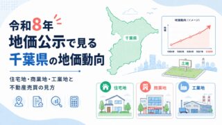 令和8年地価公示で見る千葉県の地価動向｜住宅地・商業地・工業地と不動産売買の見方