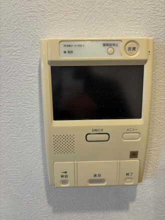 ダイアパレス千葉青葉台サウスアベニュー1階のモニターフォン