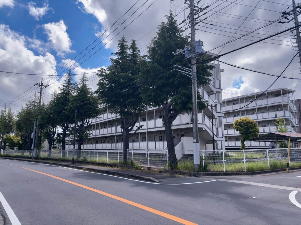 ビレッジハウス市原3号棟外観