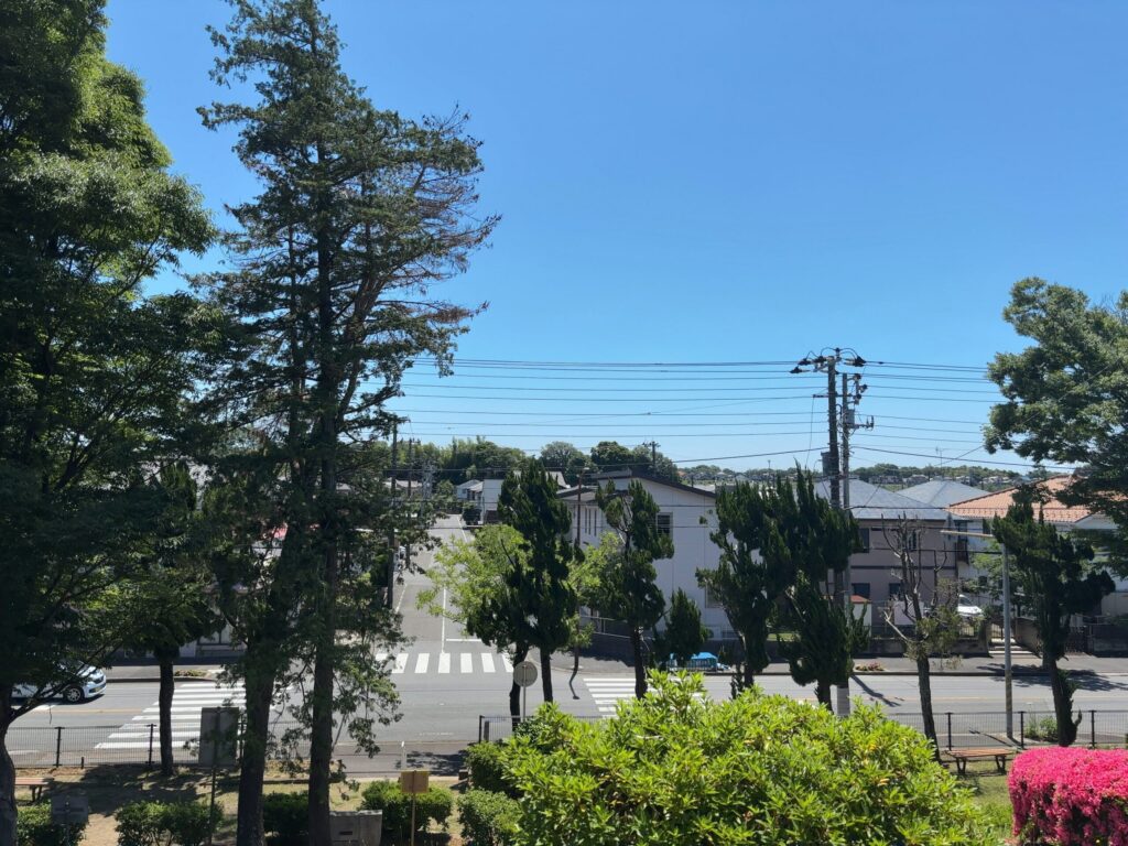 高呂塚公園（市原市若宮）の眺望