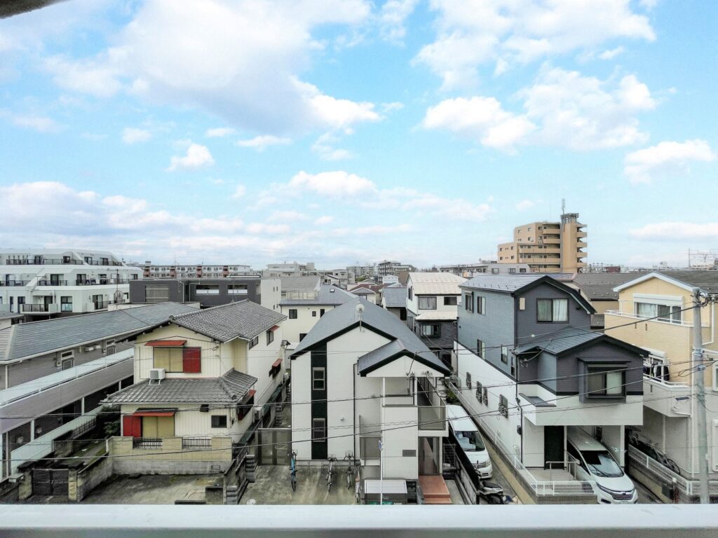 行徳第二アクウエリヤスハイツ4階の眺望