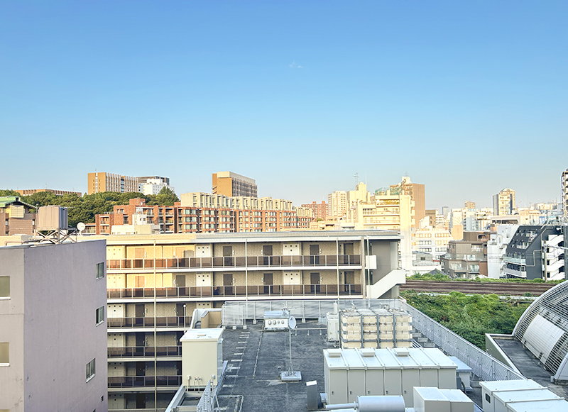 高田馬場住宅10階の眺望