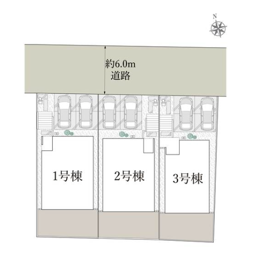 市原市辰巳台西5丁目新築戸建区画図