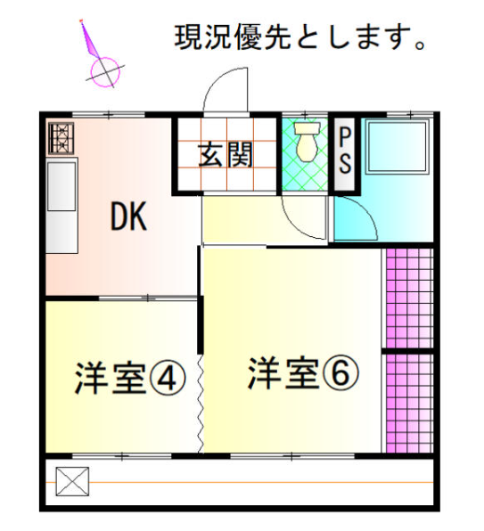 【収益物件】パルムハウス市原3階｜410万円（表面利回り12％）