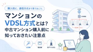 マンションのVDSL方式とは？中古マンション購入前に知っておきたい注意点