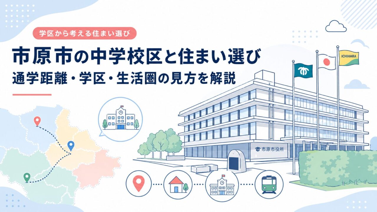 市原市の中学校区と住まい選び｜通学距離・学区・生活圏の見方を解説