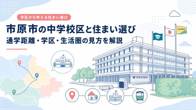 市原市の中学校区と住まい選び｜通学距離・学区・生活圏の見方を解説