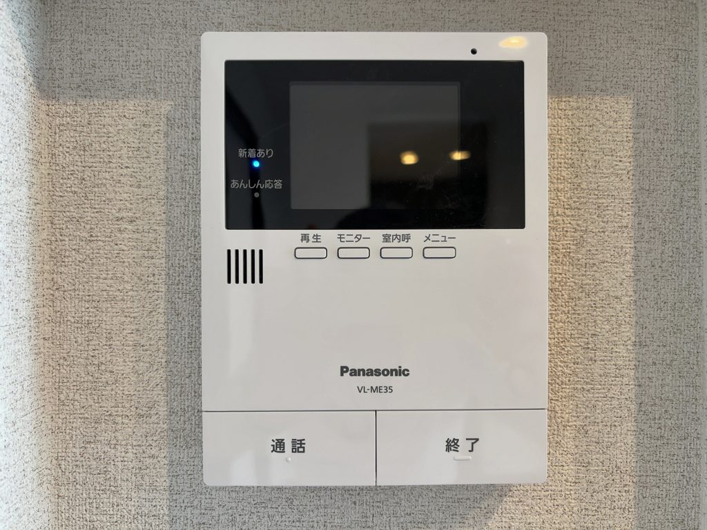 ジャンダルム101のモニターホン