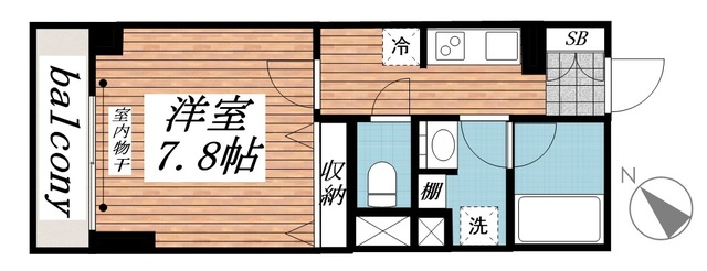 仮称_八幡宿マンションの間取り