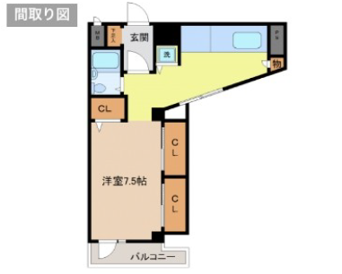 ロザール市原503_間取り