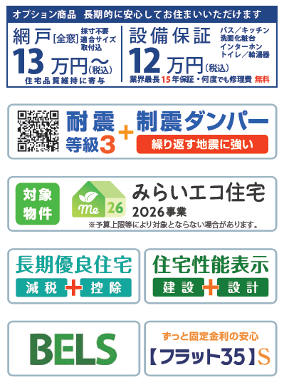 市原市若宮6丁目新築戸建全2棟の設備