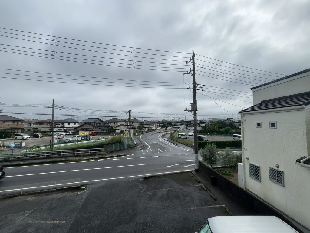 コーポサンライズ205のベランダ