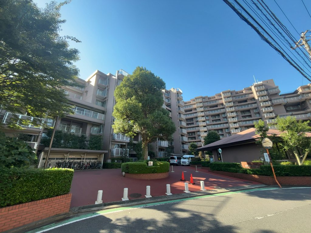 稲毛スカイマンションB棟の外観