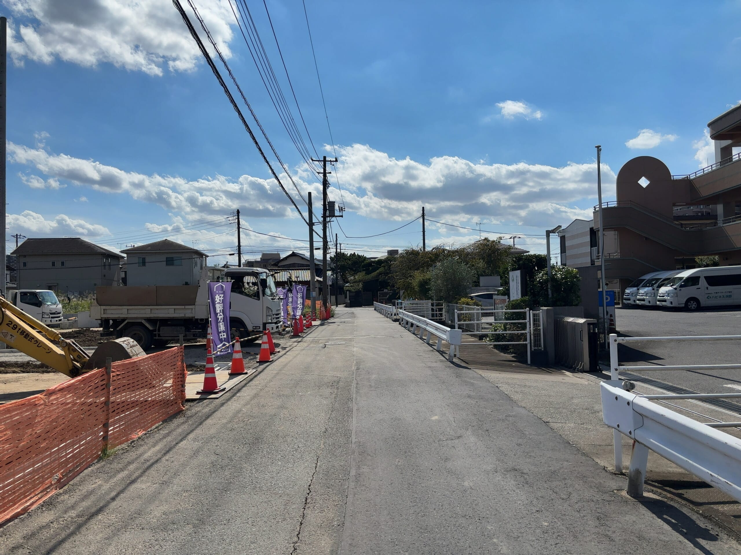 千葉市中央区浜野町売地の現地写真