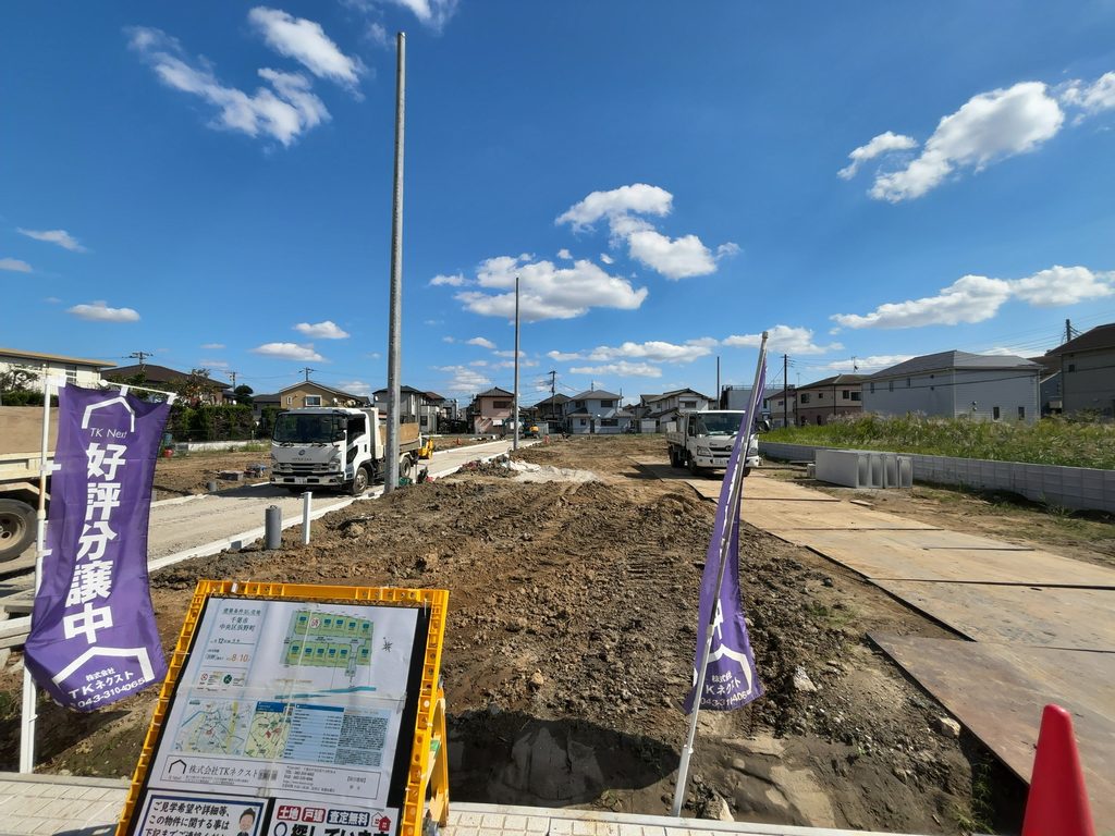 千葉市中央区浜野町売地の現地写真