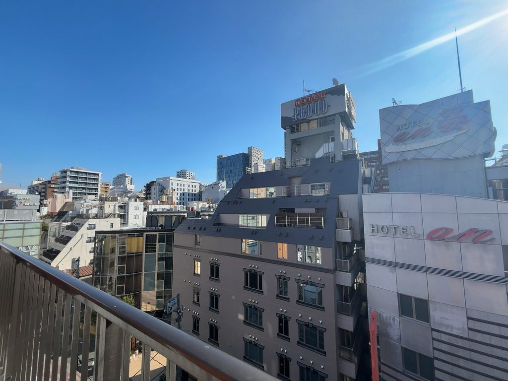 歌舞伎町ダイヤモンドパレス7階の眺望